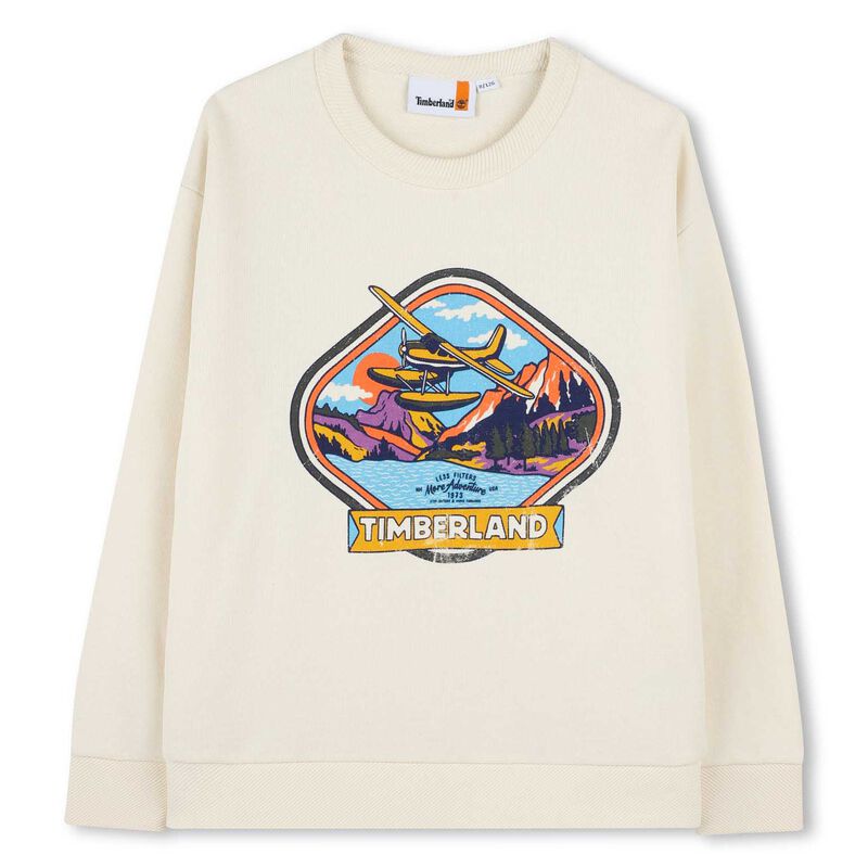 Timberland Printed Sweatshirt 5-10Y image number 0